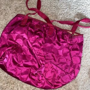 Coach overnight bag